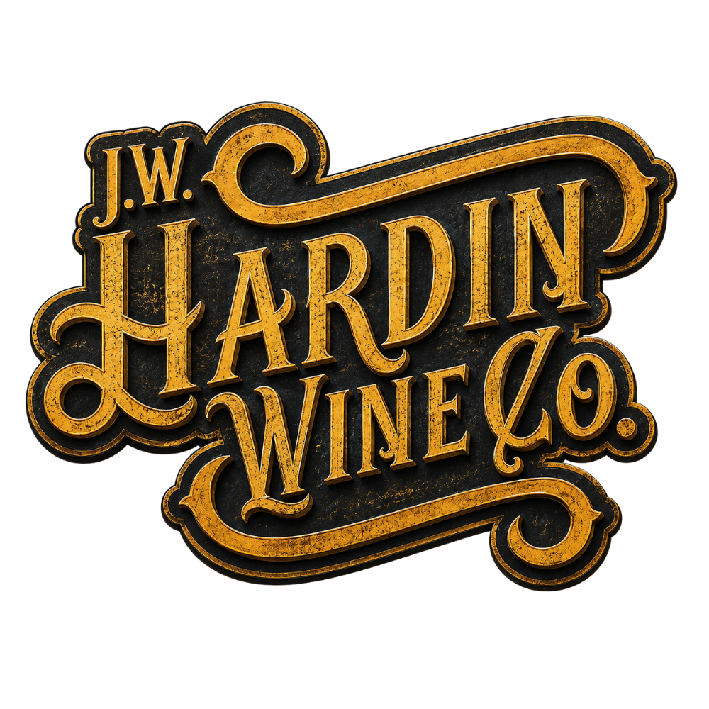 JW Hardin Wine Company Logo (Link to homepage)